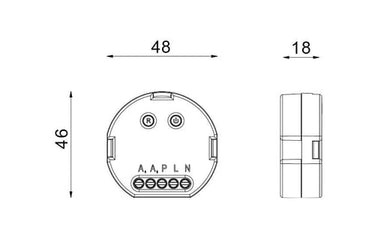 Smart Pill On-Off Micro Hvid 3.0 3600VA - 1
