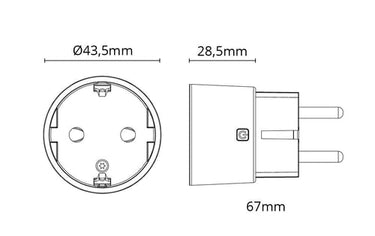 Smart Plug Sort 3.0 Max 3000W - 1