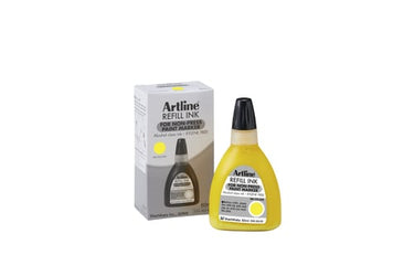 Artline Non-press 437A refill-blæk 60 ml Gul - 1