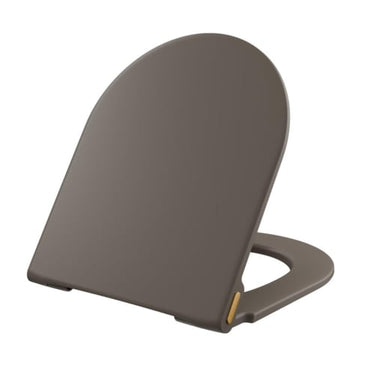 Pressalit Style D2 toiletsæde soft close/lift-off mat taupe - 1