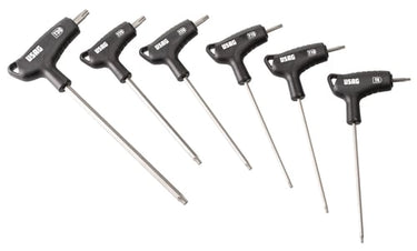 Usag 280 HXTX/SE6 T8-T30 Torx sæt X-Grip med non-slip håndtag - 1