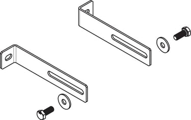 hansgrohe vægbeslag t/iFrame cisterne mat sort - 1