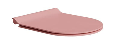 GSI Slim toiletsæde med softclose/quick release pink - 1