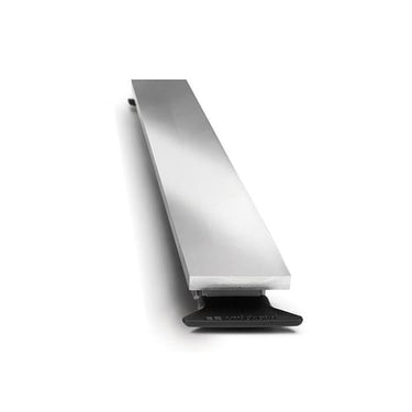 Unidrain HighLine Panel håndpoleret stål 1200mm - 1