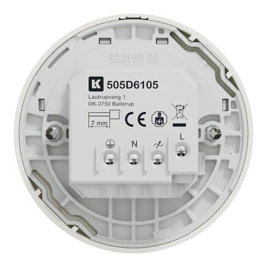Trådløs lysdæmper, LK FUGA, Zigbee, med LED, 230 V, Ø83, hvid - 1