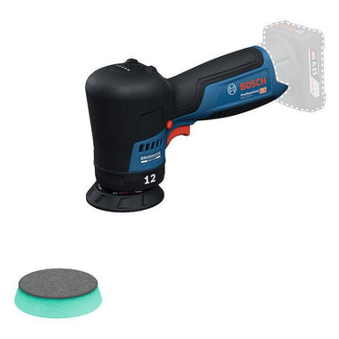 Blå Bosch GPX 12V-77 Vinkelpoleringsmaskine SOLO - 1