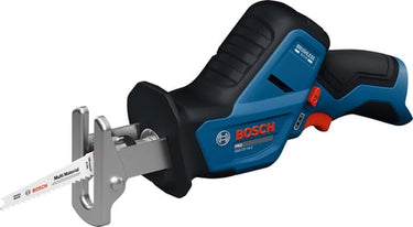 Blå Bosch GSA 12V-14-2 Bajonetsav Batteridrevet SOLO - 1