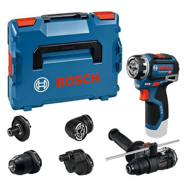 Blå Bosch GSR 12V-32 FC Bore-/Skruemaskine GFA L-BOXX - 1