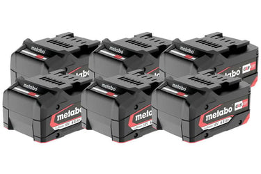 Metabo 18V Li-Power Batteripakke 6x4,0Ah - 1