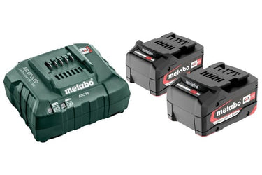 Metabo 18V Li-Power Batteri Oplader Sæt 2x4,0Ah - 1