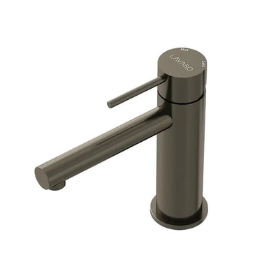 Lavabo Mira 155 håndvaskarmatur PVD/rustfri stål dark bronze - 1