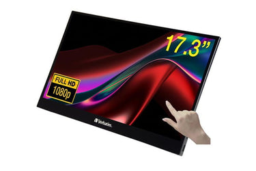 Verbatim portable monitor 17.3", 1920 x 1080, 300cd/m2, 16:9, 6 ms, 16.7 million, 1540g - 1