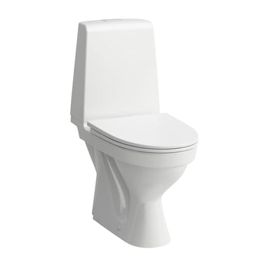 LAUFEN KOMPAS N toilet Rimless skjult S-lås hvid 42cm skruemontering - 1