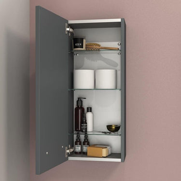 Dansani Mido+ overskab 704x300x180mm låge grå mat - 1