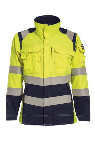FR Damejakke Metalfri 583881 Gul/Mar M - 1