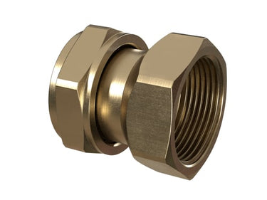 TA tilslutningskobling 1 1/4" x 1 1/4" muffe/muffe - 1