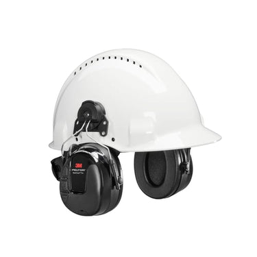 3M Peltor WorkTunes Pro AM/FM 31 dB HRXS221P3E sikkerhedshjelm-monteret sort - 1