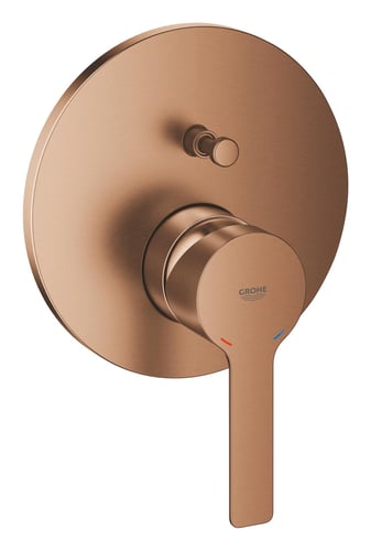 GROHE Lineare New etgrebsbatteri messing ø158mm t/kar/br børstet warm sunset - 1