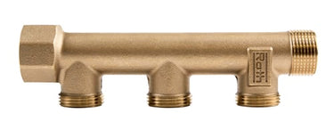 Roth Multipex fordelerrør 3/4"x3/4" u/kobl siliciumbronze - 1