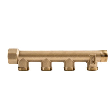 Roth Multipex fordelerrør 3/4"x3/4" u/kobl siliciumbronze - 1