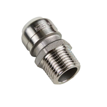 Roth Multiplex overgang 1.4404 15mmx1/2" np - 1
