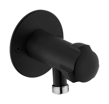 Damixa Outdoor posteventil pulverlakeret/rf 15x300-450mm midnight black - 1