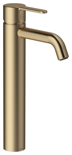Damixa Silhouet håndvaskarmatur PVD 141mm tud u/bv børstet bronze - 1