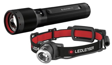 Ledlenser P7R & H3.2 Lygtesæt - 1