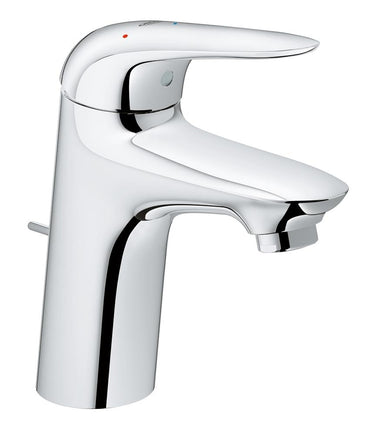 GROHE Eurostyle 2015 Solid greb håndvaskarmatur med pop-up og koldstart krom - 1