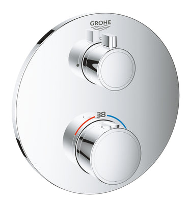 GROHE Grohtherm forplade til Smartbox med integreret omskifter 24075000 - 1