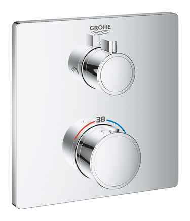GROHE Grohtherm forplade til Smartbox firkant - 1