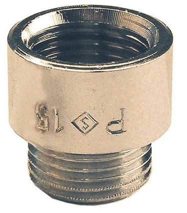 Unite haneforlænger 30 mm x 1/2" krom - 1