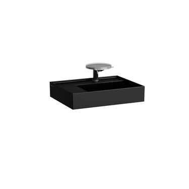 LAUFEN Kartell By LAUFEN håndvask 60 x 46 cm hylde venstre mat sort - 1