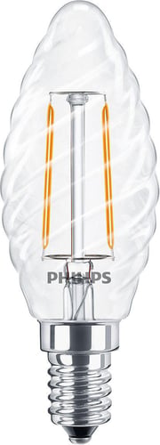 Philips CorePro LED Kerte 2W (25W) ST35 E14 827 Klar Glas - 1