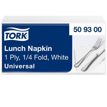 Tork Frokostserviet 1 lag hvid 8 pk a 500 stk - 1