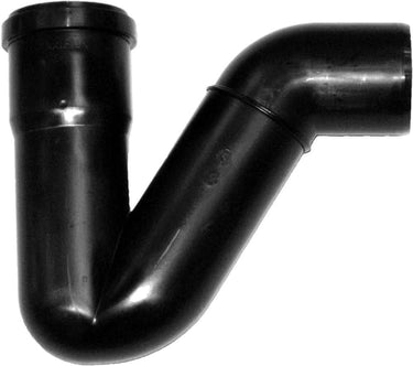 Vandlås P 75 mm 87,5° sort - 1