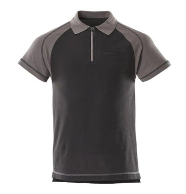Bianco Polo Sort/antracitgrå 4XL - 1