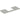 Geberit ONE bordplade t/håndvask udskæring midt 120 x 3 x 47 cm Greige - 1