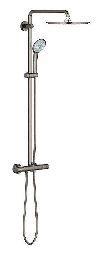 GROHE Euphoria 310 brusesystem med termostat til væg poleret Hard Graphite - 1