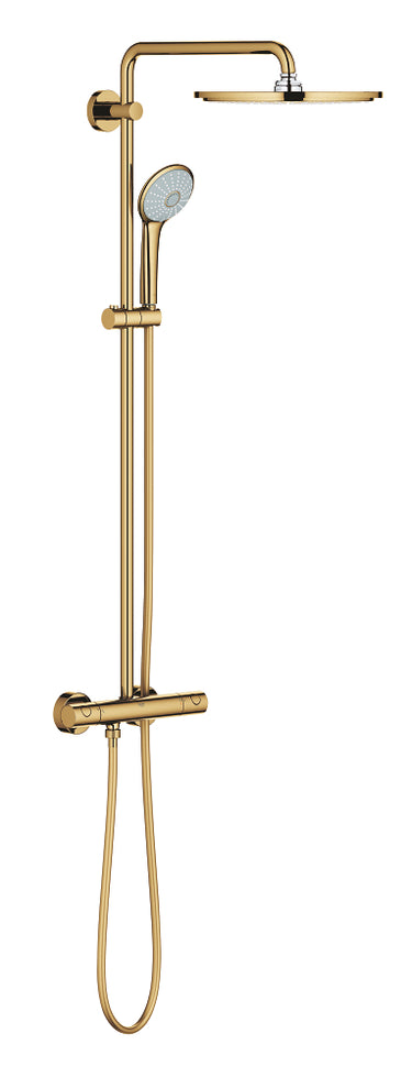 GROHE Euphoria 310 brusesystem med termostat til væg pol Cool Sunrise - 1