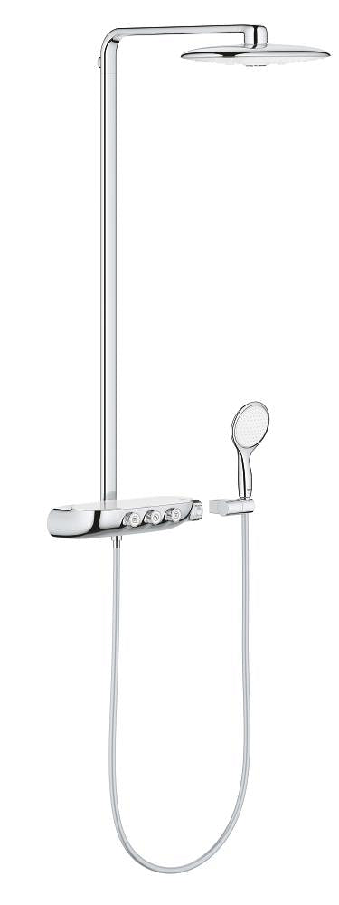 GROHE Rainshower SmartControl Duo 360 brusesystem med termostat til væg krom - 1