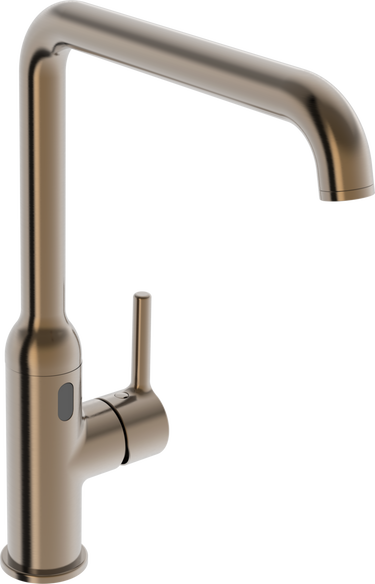 Oras Optima Style køkkenarmatur et-grebs hybrid 255mm børstet bronze - 1