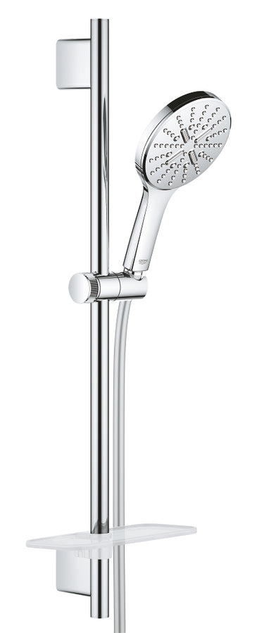 GROHE Rainshower SmartActive 130 brusestangsæt 600 mm 3-sprays krom - 1