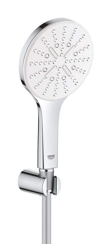 GROHE Rainshower SmartActive 130 vægholdersæt 3-sprays Moon White - 1