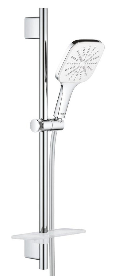GROHE Rainshower SmartActive 130 Cube brusestangsæt 900 mm 3-sprays krom - 1