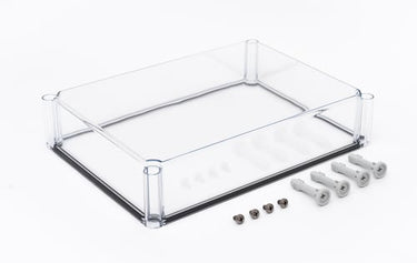 Låg EKP80-T transparent 380X280X80 - 1