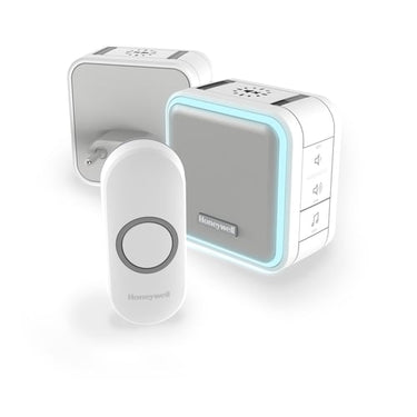 DC515NHGP2 Trådløs Dørklokke plug-in 230V 1 Ringetryk 84dB hvid 150M - 1
