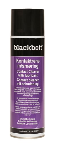 blackbolt kontaktrens med smøring 500 ml - 1