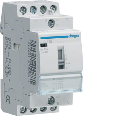 Relæ 16A 2 sl + 2 br 230VAC 2M - 1