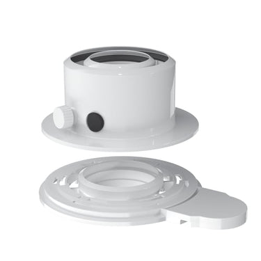 Bosch aftræksadapter DN60/100 til C9000i W - 1